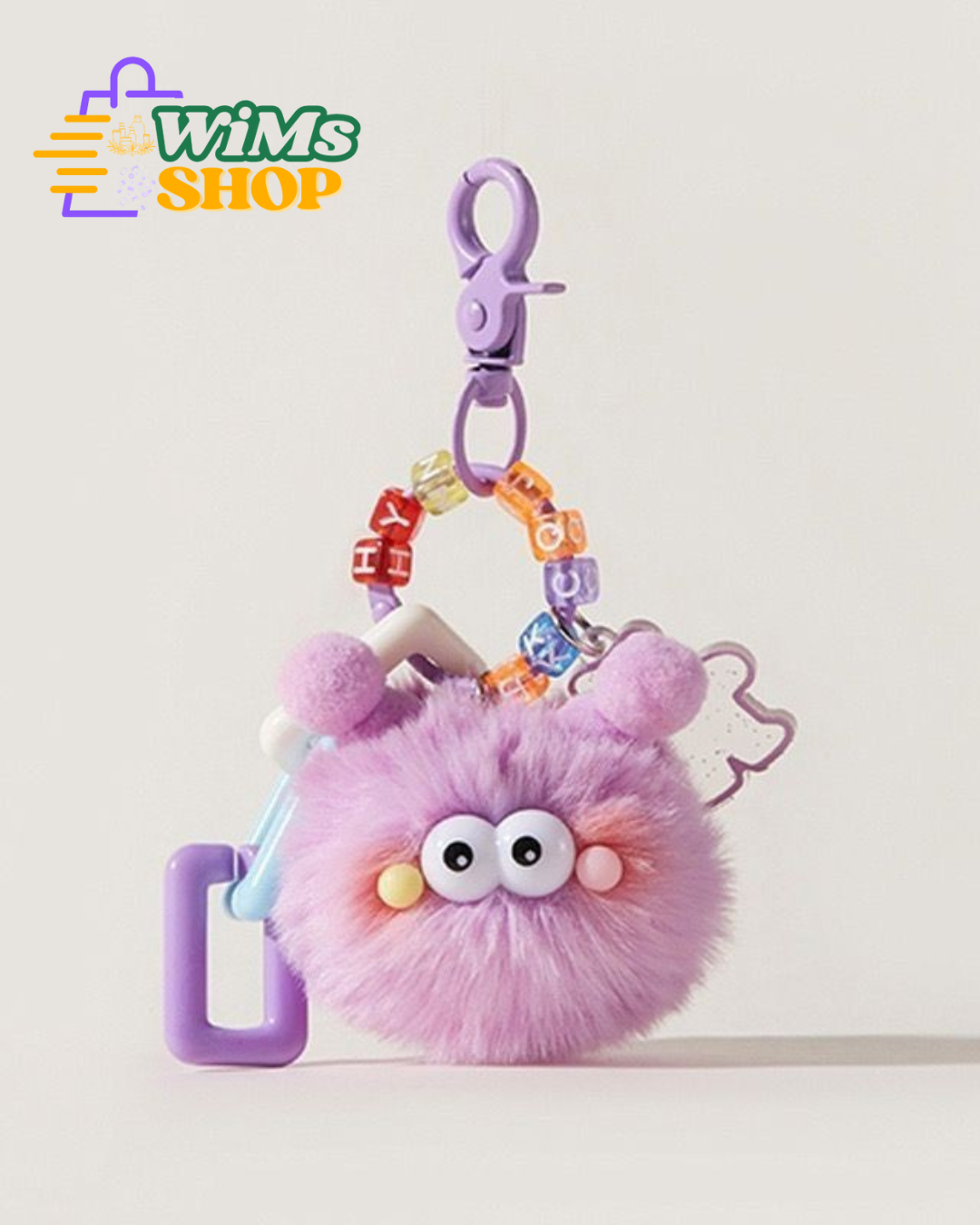 Fluffy Buddy keychain